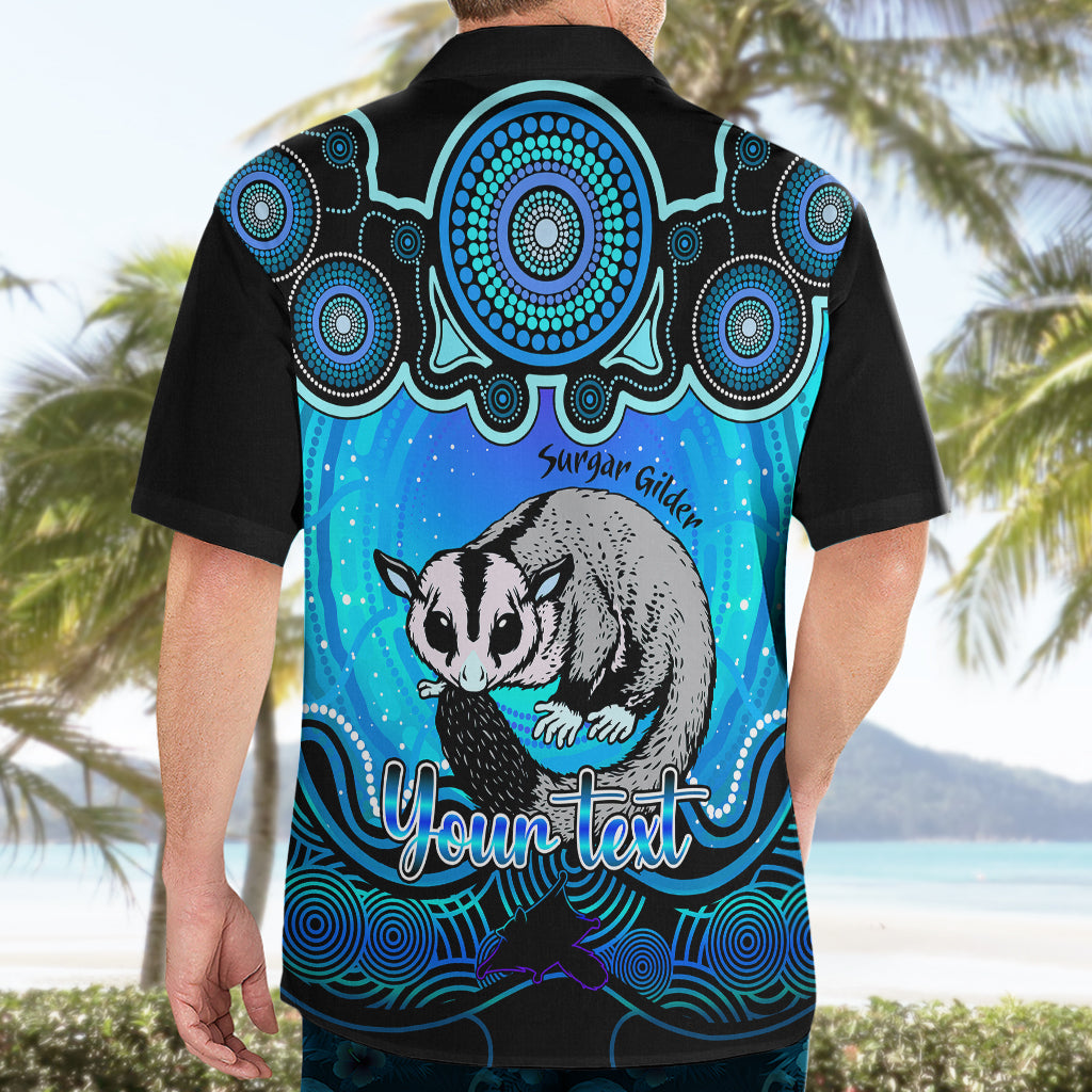 Personalised Australia Gemini Sugar Gilder Zodiac Hawaiian Shirt Auz Astrology Aboriginal - Aqua - Vibe Hoodie Shop