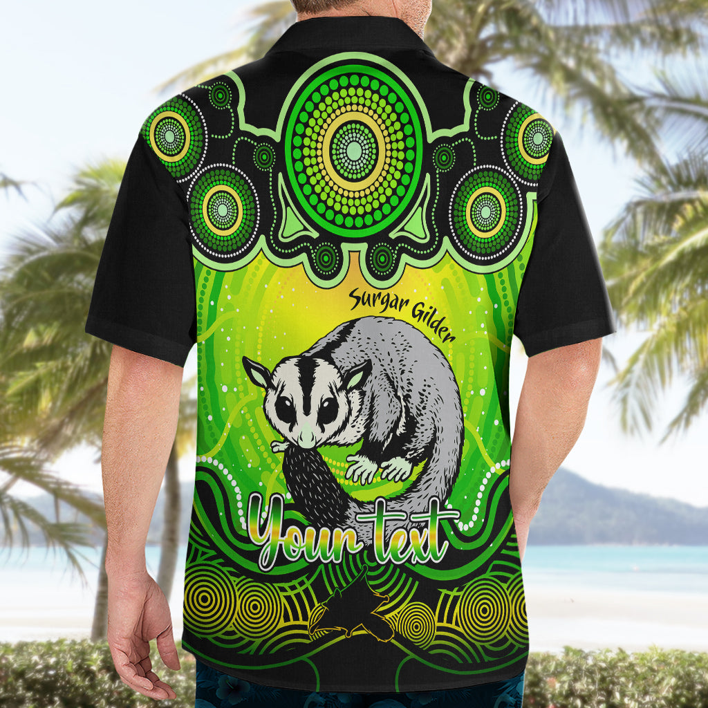 Personalised Australia Gemini Sugar Gilder Zodiac Hawaiian Shirt Auz Astrology Aboriginal - Green - Vibe Hoodie Shop