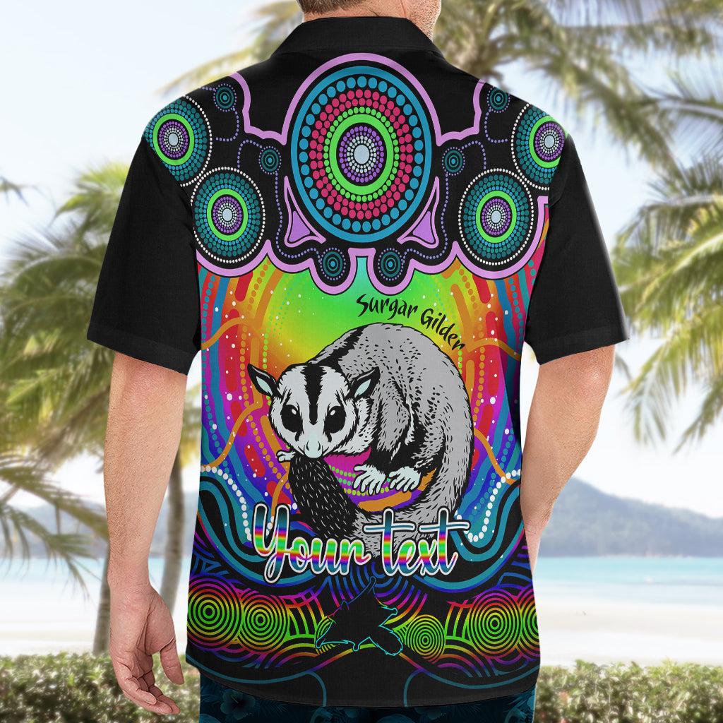 Personalised Australia Gemini Sugar Gilder Zodiac Hawaiian Shirt Auz Astrology Aboriginal - Rainbow - Vibe Hoodie Shop