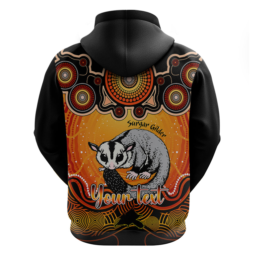 Personalised Australia Gemini Sugar Gilder Zodiac Hoodie Auz Astrology Aboriginal - Red LT9 - Vibe Hoodie Shop