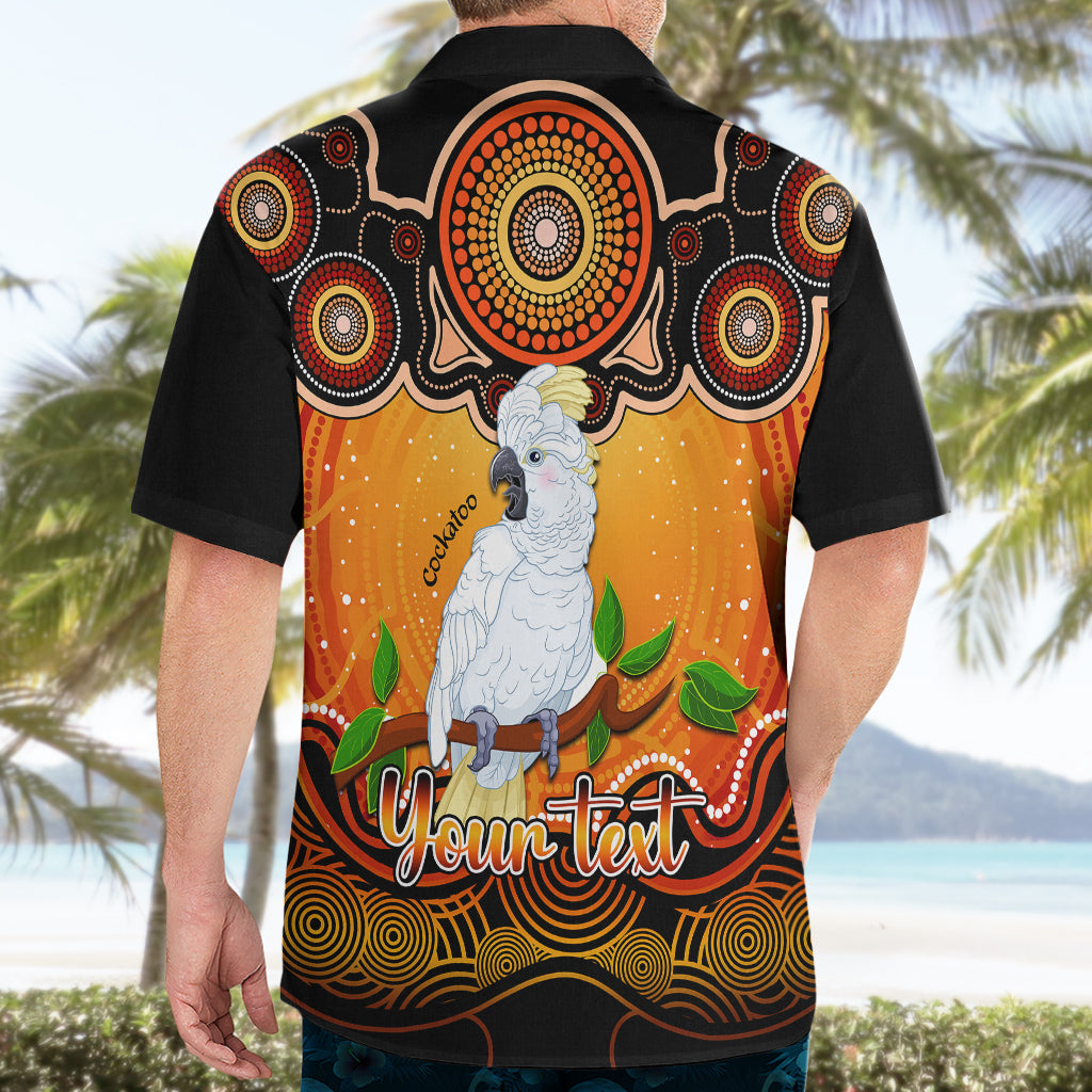 Personalised Australia Libra Cockatoo Zodiac Hawaiian Shirt Auz Astrology Aboriginal - Red - Vibe Hoodie Shop