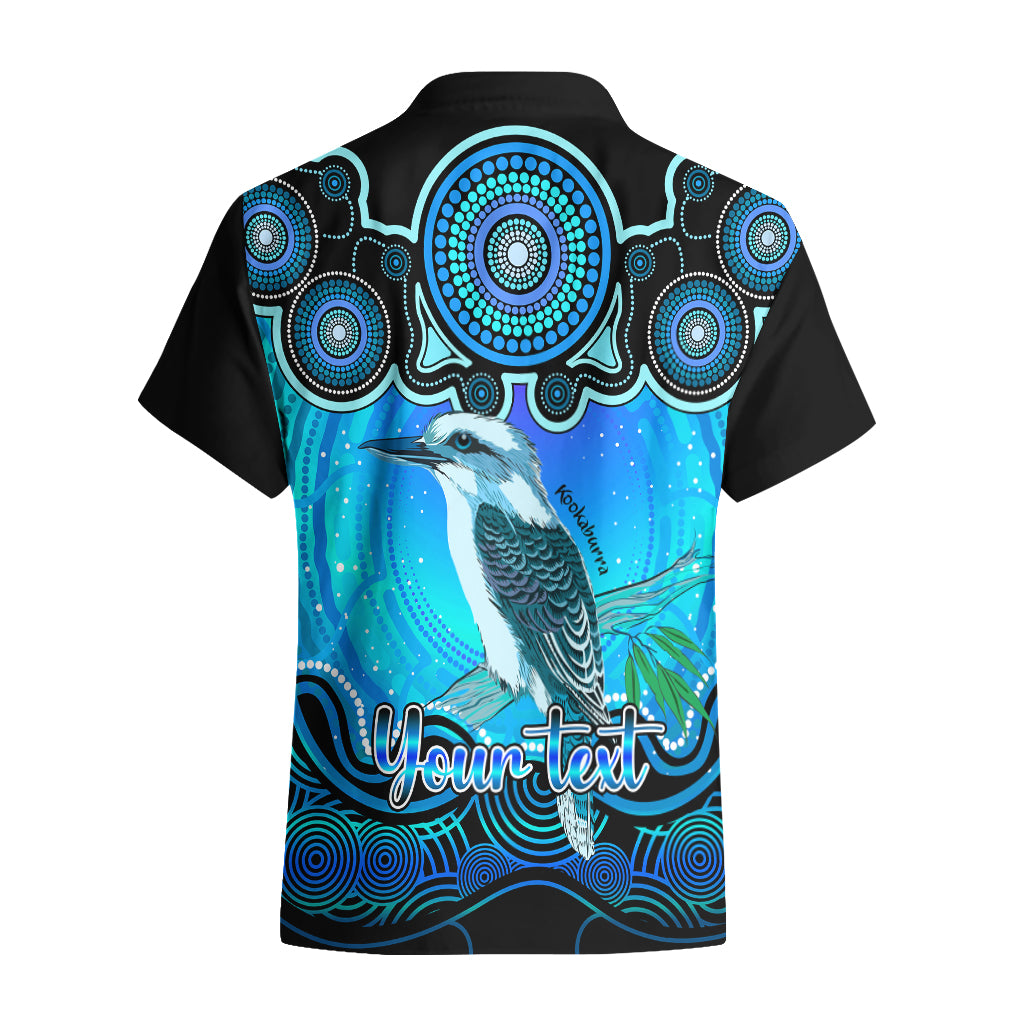 Personalised Australia Sagittarius Kookaburra Zodiac Hawaiian Shirt Auz Astrology Aboriginal - Aqua - Vibe Hoodie Shop