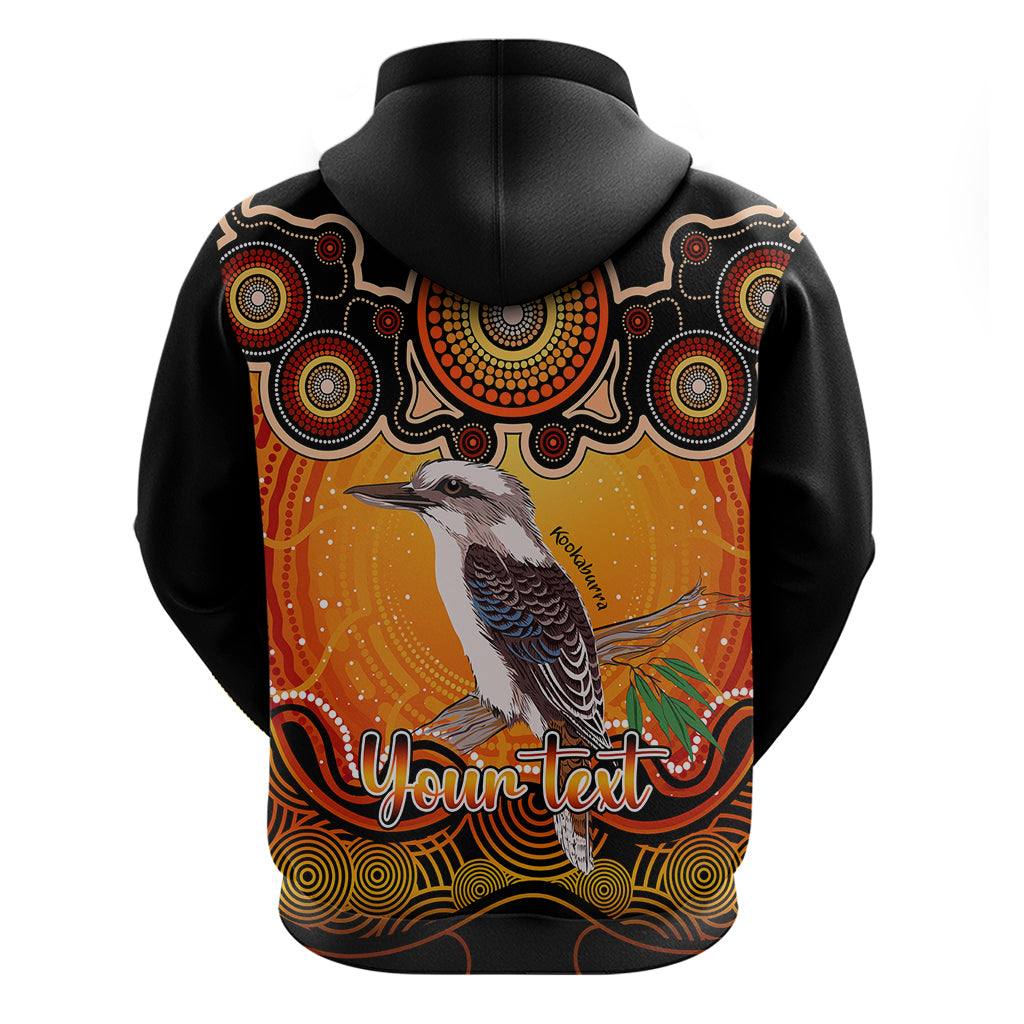 Personalised Australia Sagittarius Kookaburra Zodiac Hoodie Auz Astrology Aboriginal - Red LT9 - Vibe Hoodie Shop
