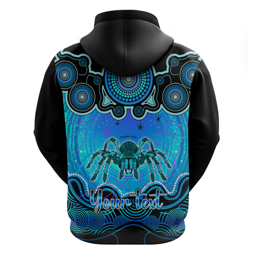 Personalised Australia Scorpio Tarantulas Spider Zodiac Hoodie Auz Astrology Aboriginal - Aqua LT9 - Vibe Hoodie Shop