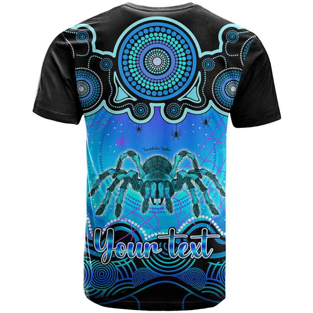 Personalised Australia Scorpio Tarantulas Spider Zodiac T Shirt Auz Astrology Aboriginal - Aqua LT9 - Vibe Hoodie Shop