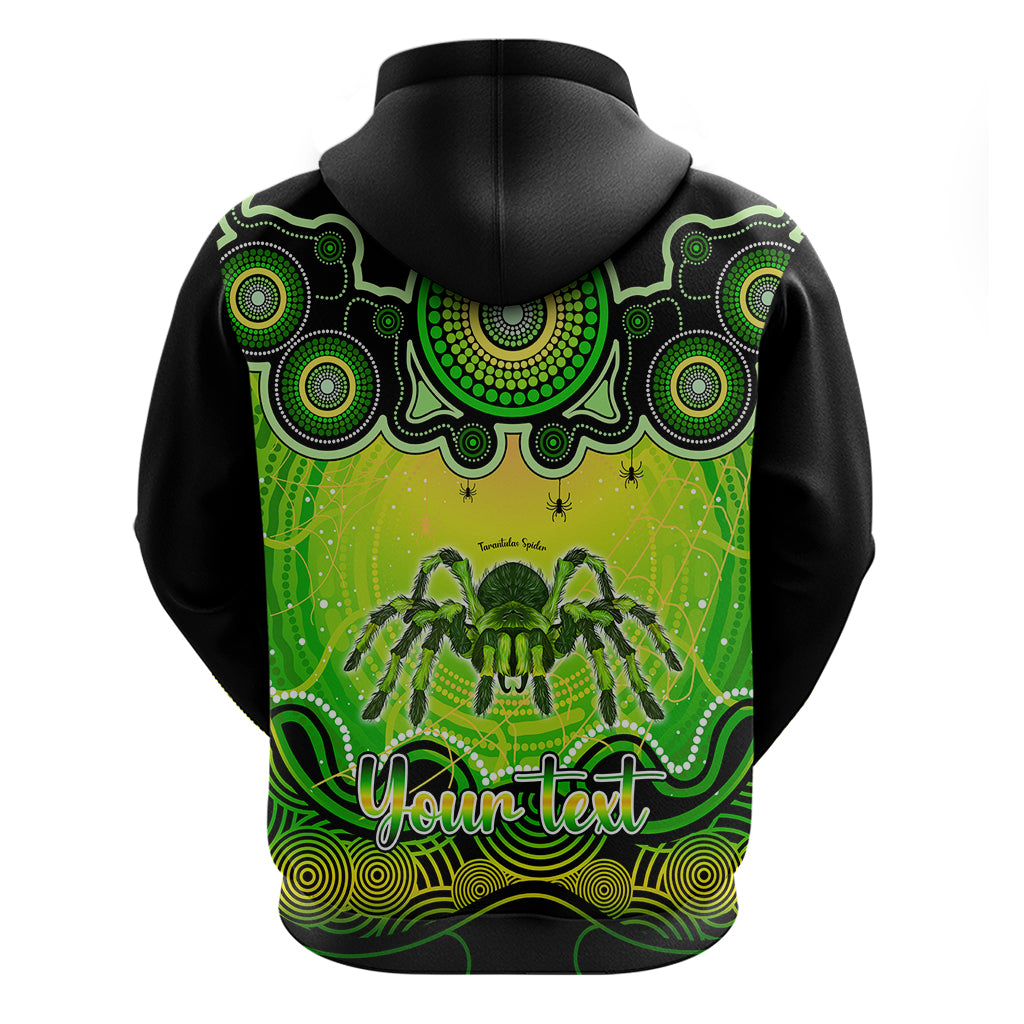 Personalised Australia Scorpio Tarantulas Spider Zodiac Hoodie Auz Astrology Aboriginal - Green LT9 - Vibe Hoodie Shop