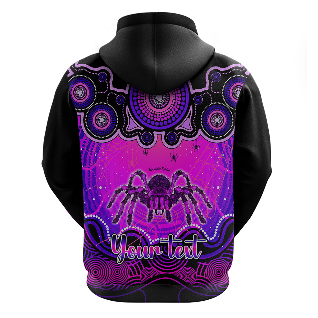 Personalised Australia Scorpio Tarantulas Spider Zodiac Hoodie Auz Astrology Aboriginal - Magenta LT9 - Vibe Hoodie Shop