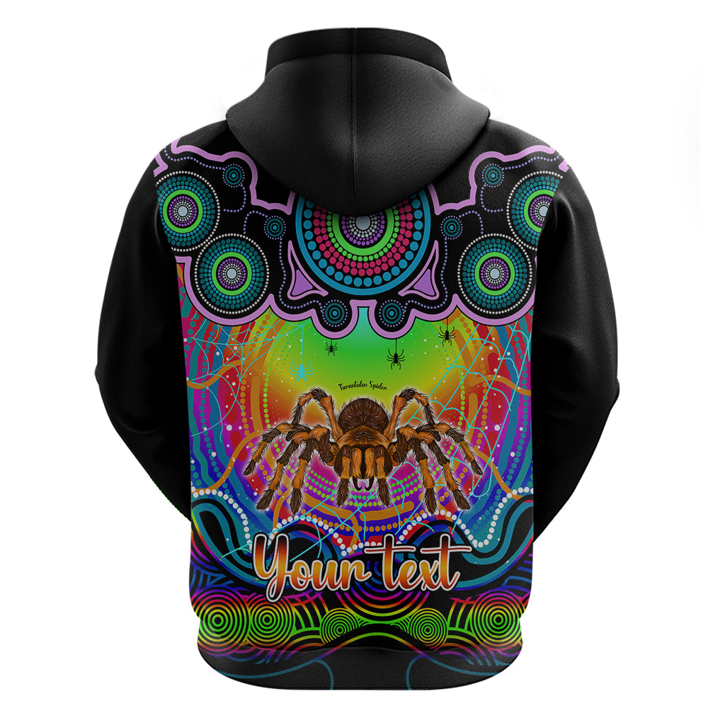 Personalised Australia Scorpio Tarantulas Spider Zodiac Hoodie Auz Astrology Aboriginal - Rainbow LT9 - Vibe Hoodie Shop