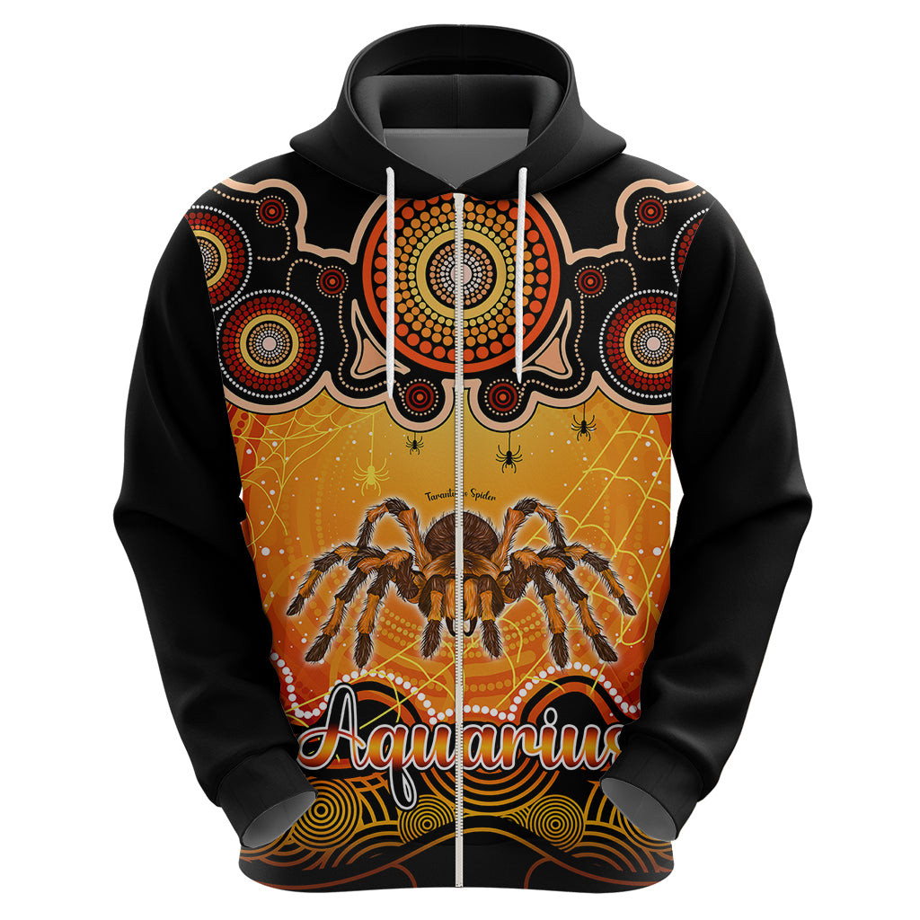 Personalised Australia Scorpio Tarantulas Spider Zodiac Hoodie Auz Astrology Aboriginal - Red LT9 - Vibe Hoodie Shop
