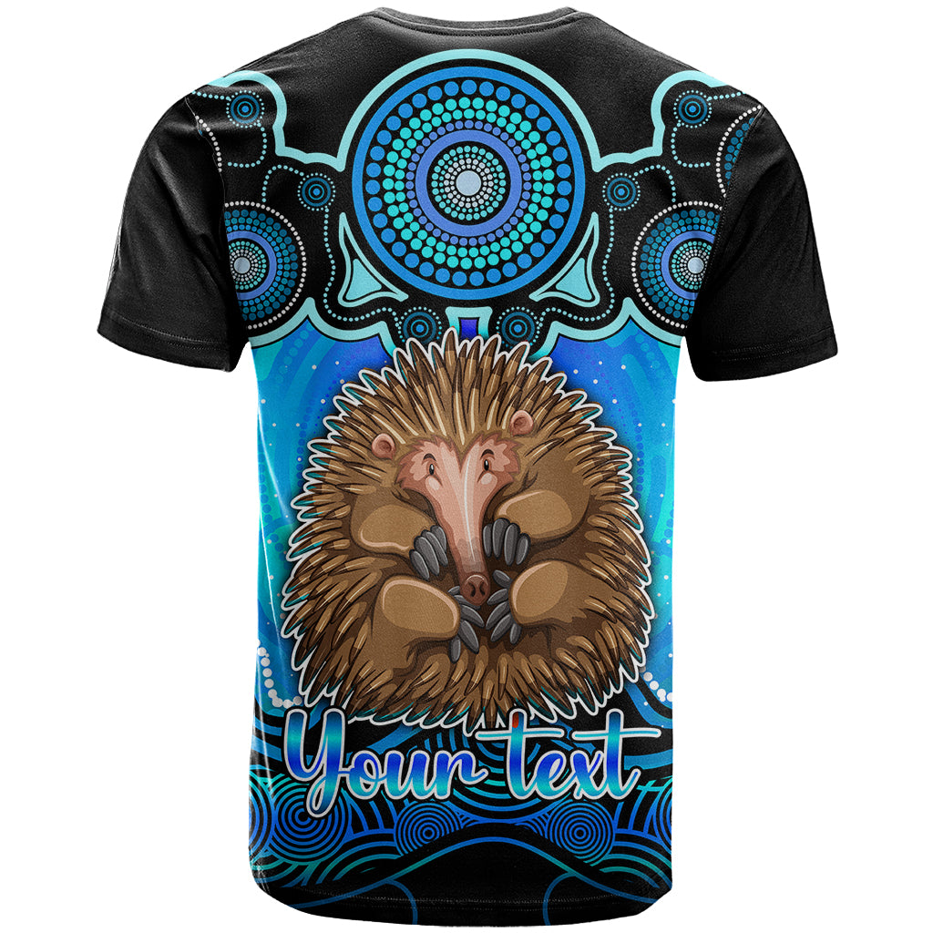 Personalised Australia Virgo Echidna Zodiac T Shirt Auz Astrology Aboriginal - Aqua LT9 - Vibe Hoodie Shop