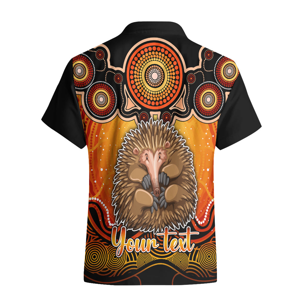 Personalised Australia Virgo Echidna Zodiac Hawaiian Shirt Auz Astrology Aboriginal - Red - Vibe Hoodie Shop