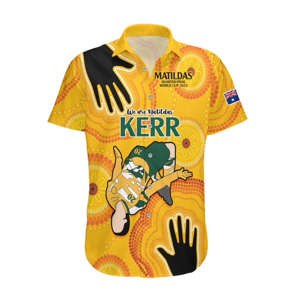 Sam Kerr Matildas Hawaiian Shirt Australia Soccer World Cup 2023 Quater-Final - Vibe Hoodie Shop