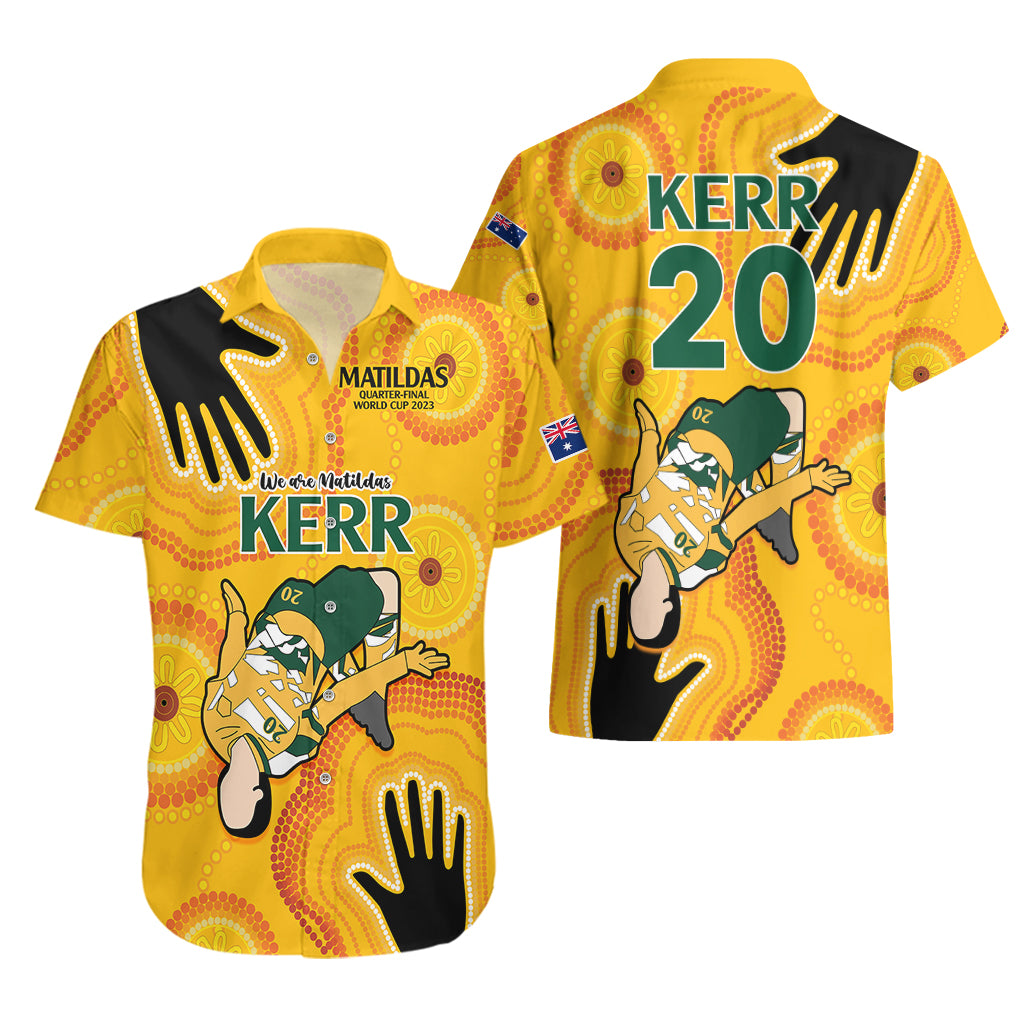 Sam Kerr Matildas Hawaiian Shirt Australia Soccer World Cup 2023 Quater-Final - Vibe Hoodie Shop