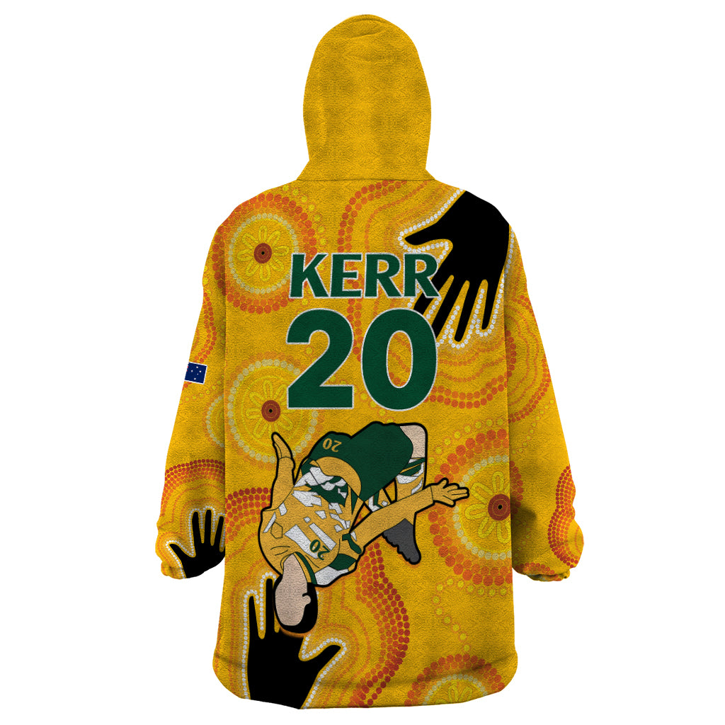 Sam Kerr Matildas Wearable Blanket Hoodie Australia Soccer World Cup 2023 Quater-Final - Vibe Hoodie Shop