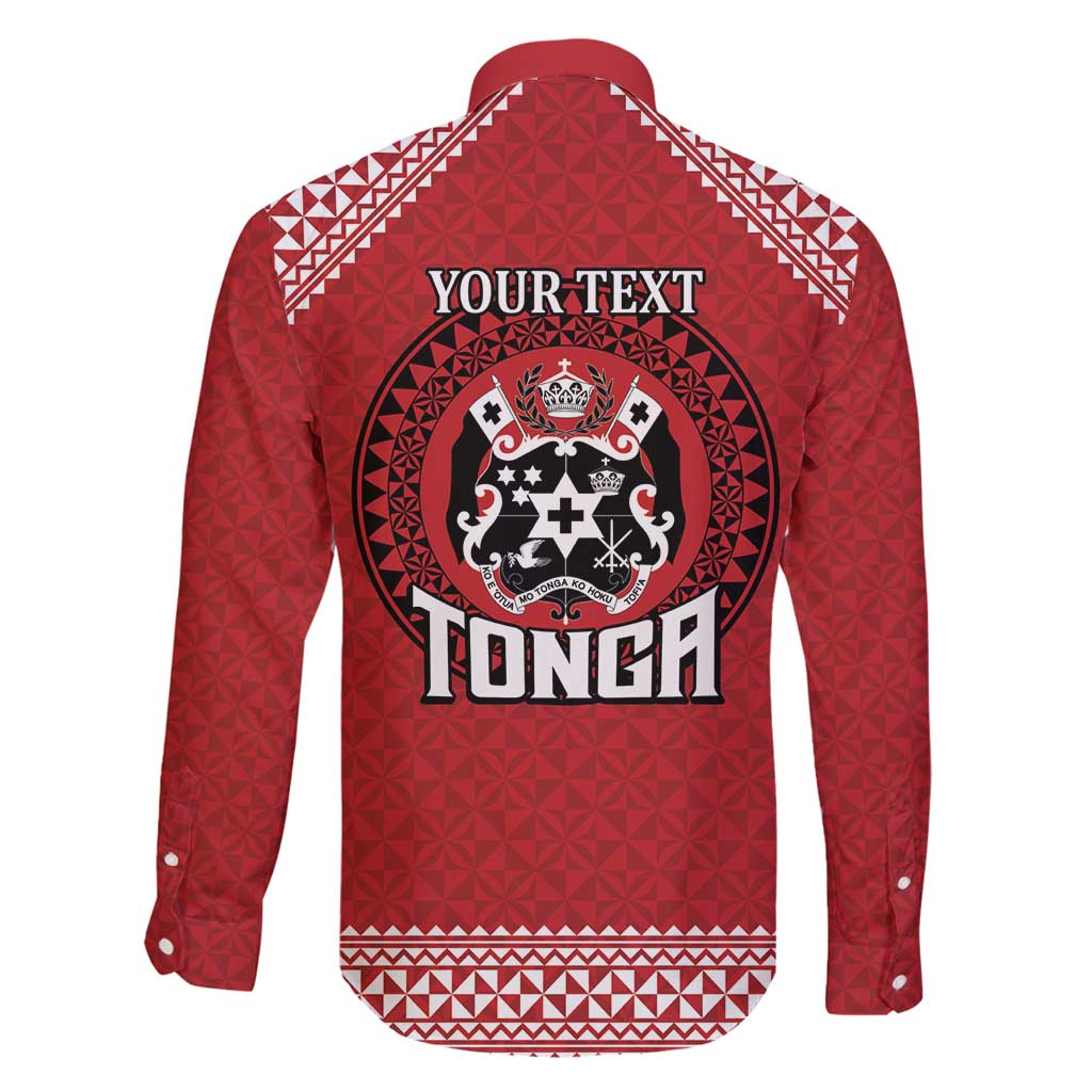 Tonga Rugby XIII Custom Family Matching Off Shoulder Maxi Dress and Hawaiian Shirt Mate Ma'a Tonga with Ngatu Pattern