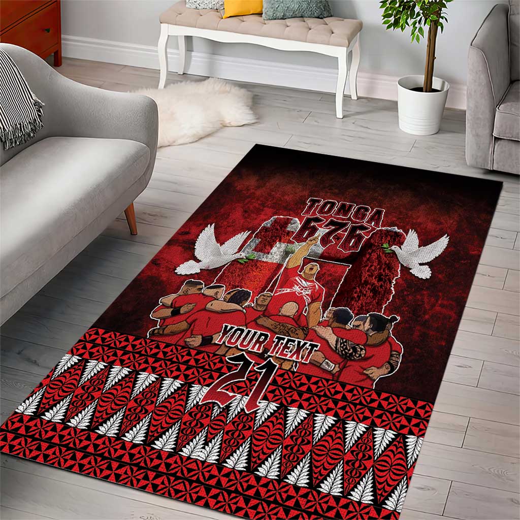 Custom Tonga 676 Haamonga a Maui Area Rug Tongan Sipi Tau Unique Dance - Vibe Hoodie Shop