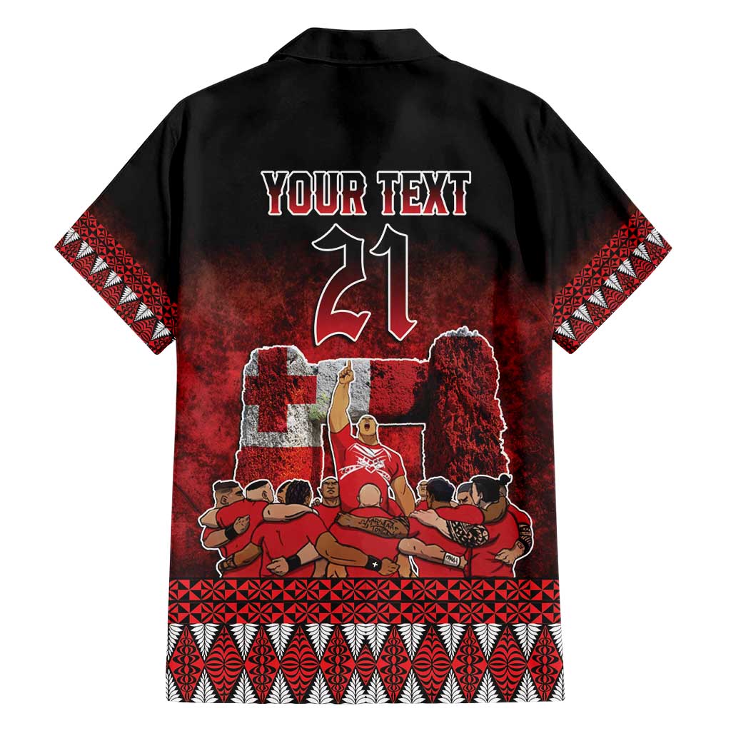 Custom Tonga 676 Haamonga a Maui Hawaiian Shirt Tongan Sipi Tau Unique Dance - Vibe Hoodie Shop