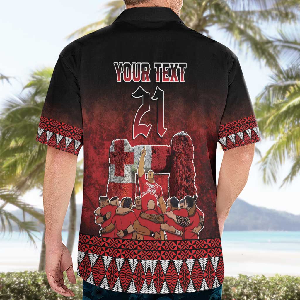 Custom Tonga 676 Haamonga a Maui Hawaiian Shirt Tongan Sipi Tau Unique Dance - Vibe Hoodie Shop