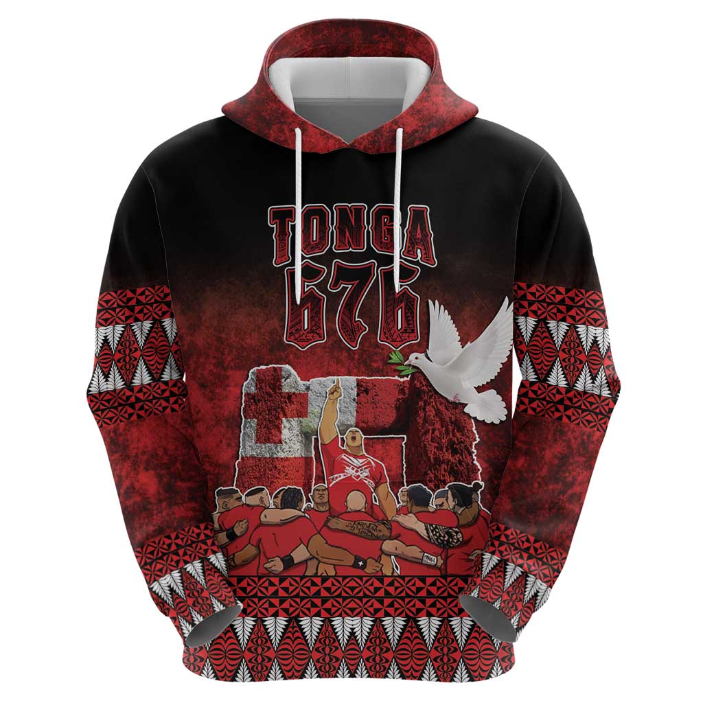 Custom Tonga 676 Haamonga a Maui Hoodie Tongan Sipi Tau Unique Dance LT9 - Vibe Hoodie Shop