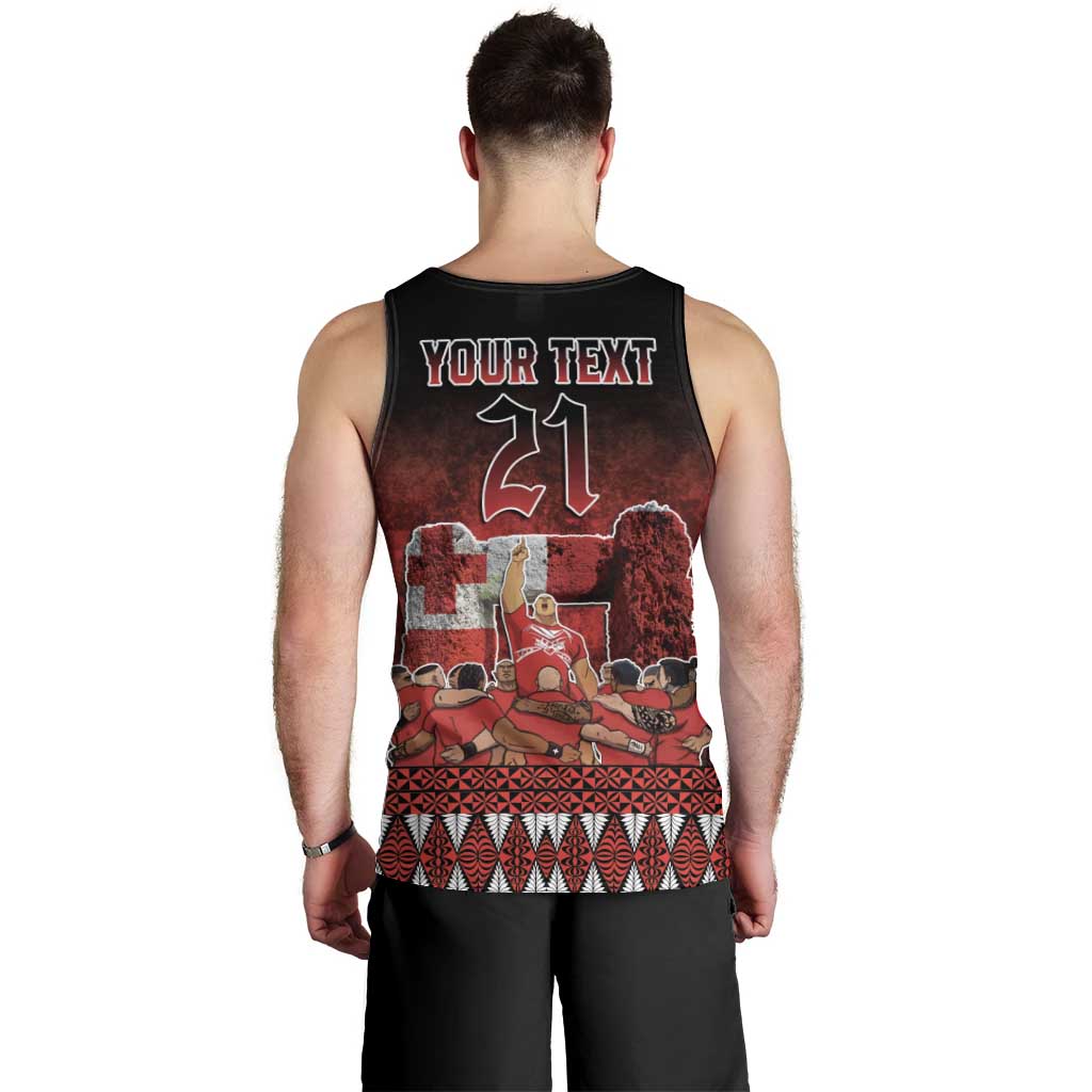 Custom Tonga 676 Haamonga a Maui Men Tank Top Tongan Sipi Tau Unique Dance - Vibe Hoodie Shop