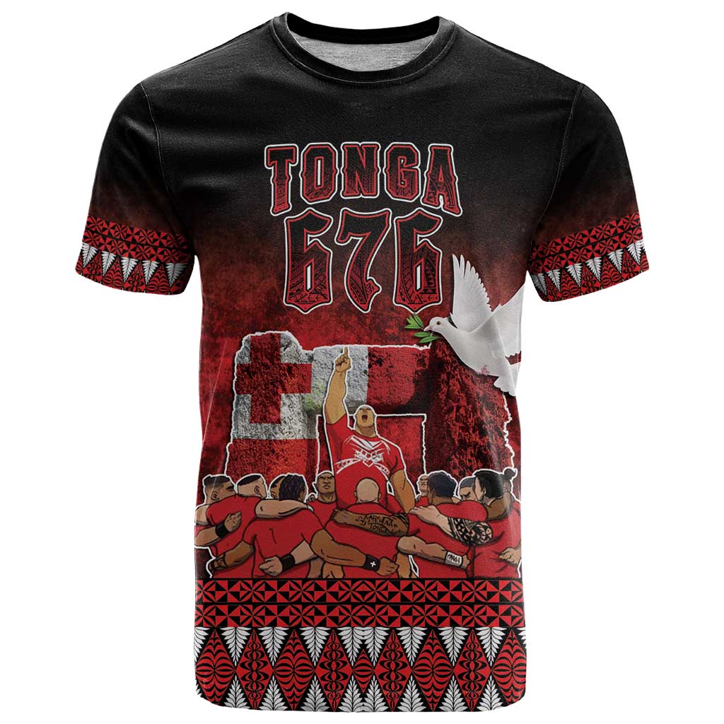 Custom Tonga 676 Haamonga a Maui T Shirt Tongan Sipi Tau Unique Dance LT9 - Vibe Hoodie Shop