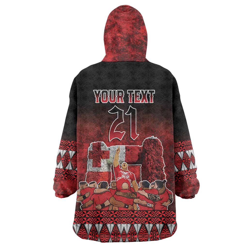 Custom Tonga 676 Haamonga a Maui Wearable Blanket Hoodie Tongan Sipi Tau Unique Dance - Vibe Hoodie Shop