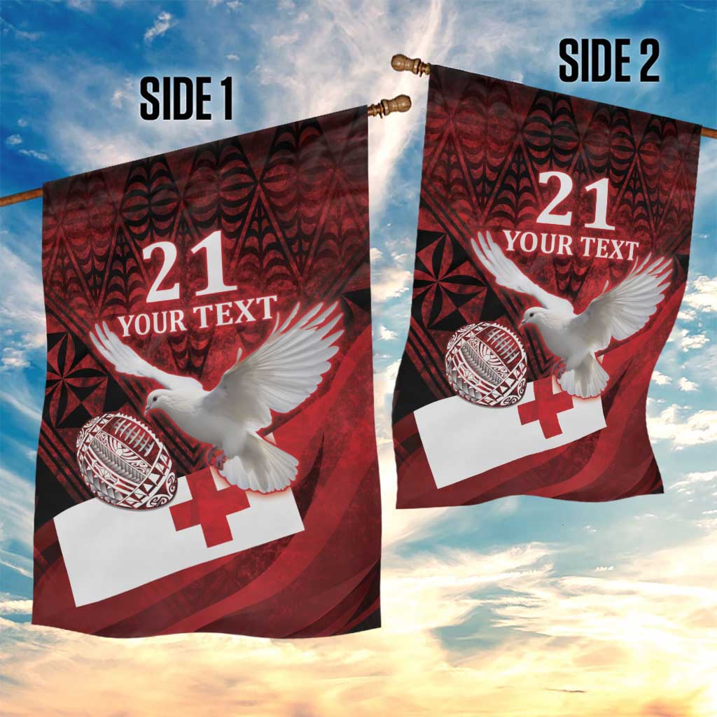 Custom Tonga XIII Rugby Tribal Tattoo Garden Flag Mate Ma'a Tonga Kupesi Ngatu Grunge Style - Vibe Hoodie Shop