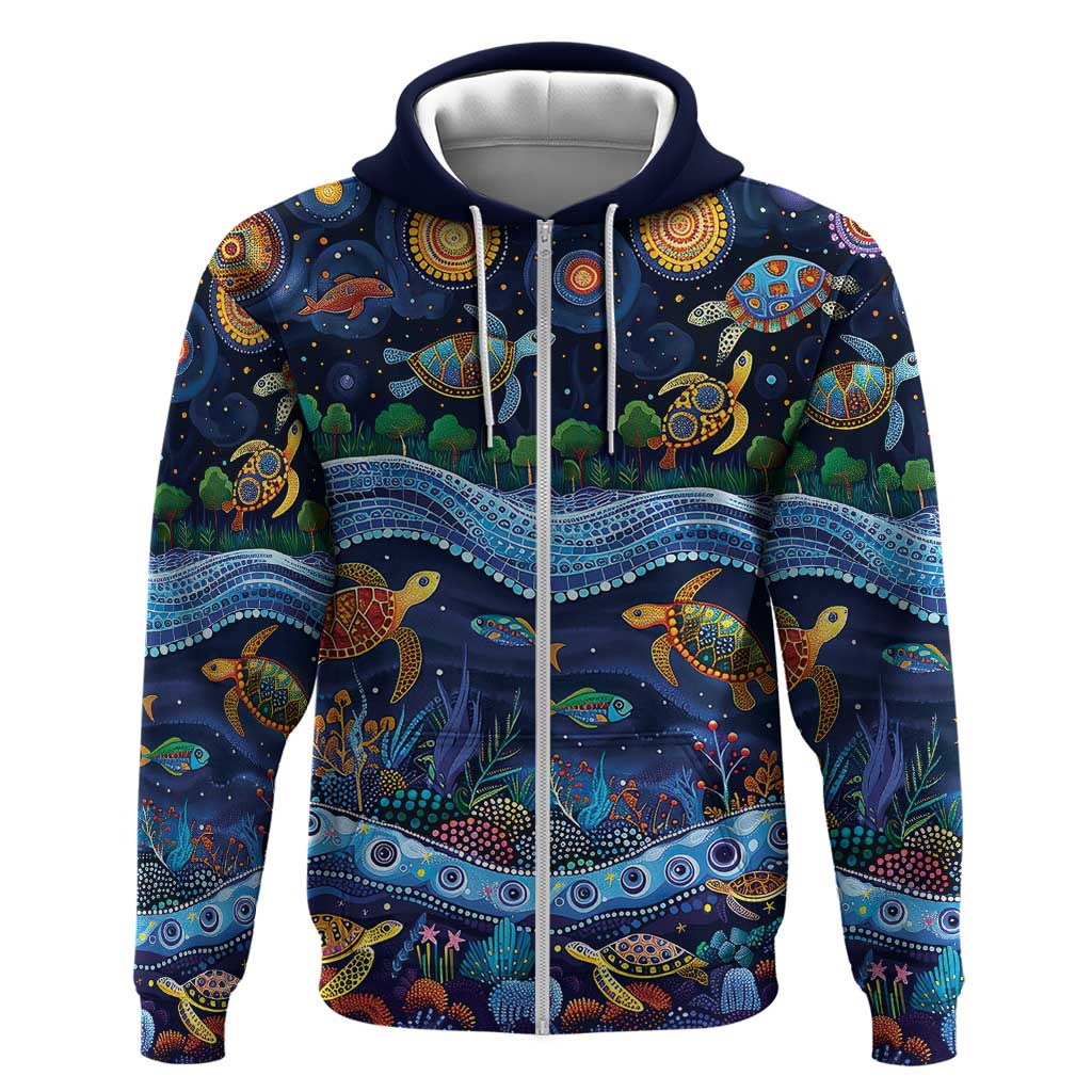 Australian Landscapes Hoodie Aboriginal Dreamtime Story LT9 - Vibe Hoodie Shop