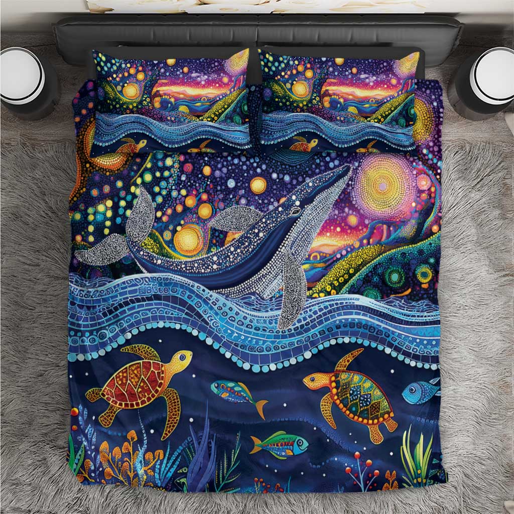 Heal Country Heal Our Nation Aboriginal Dreamtime Bedding Set - Vibe Hoodie Shop