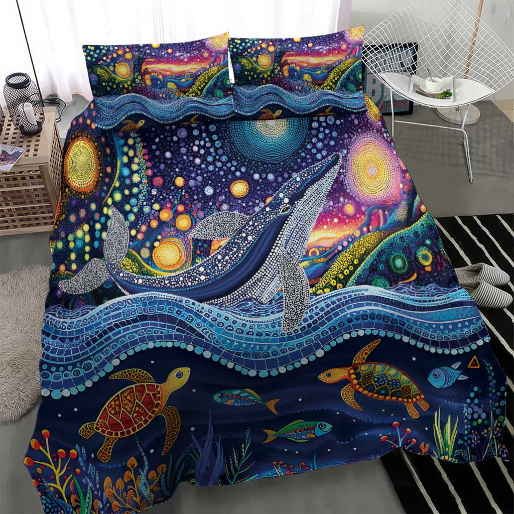 Heal Country Heal Our Nation Aboriginal Dreamtime Bedding Set - Vibe Hoodie Shop