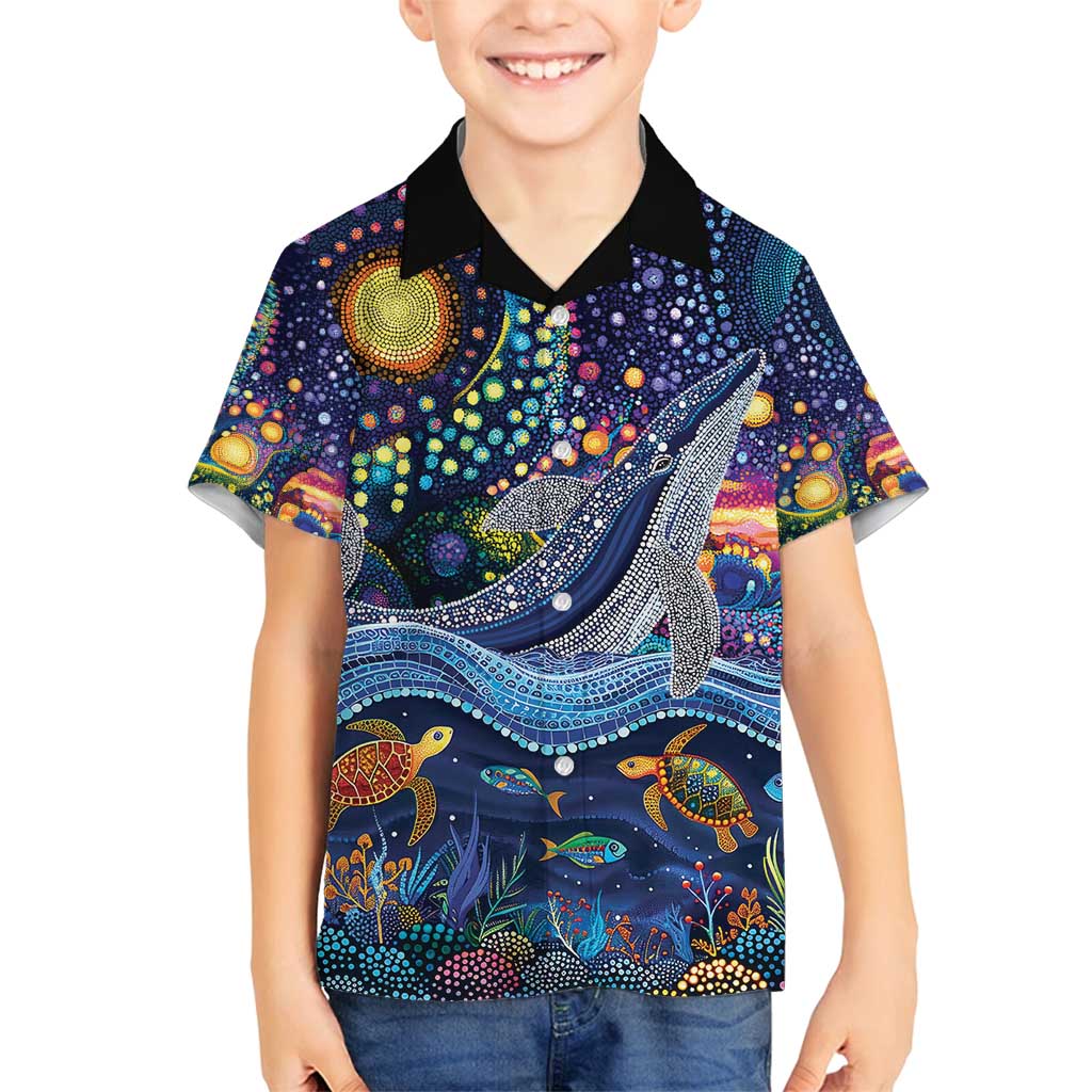 Heal Country Heal Our Nation Aboriginal Dreamtime Family Matching Puletasi and Hawaiian Shirt