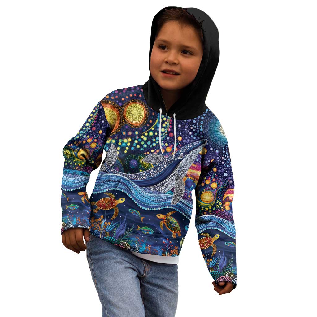 Heal Country Heal Our Nation Aboriginal Dreamtime Kid Hoodie - Vibe Hoodie Shop