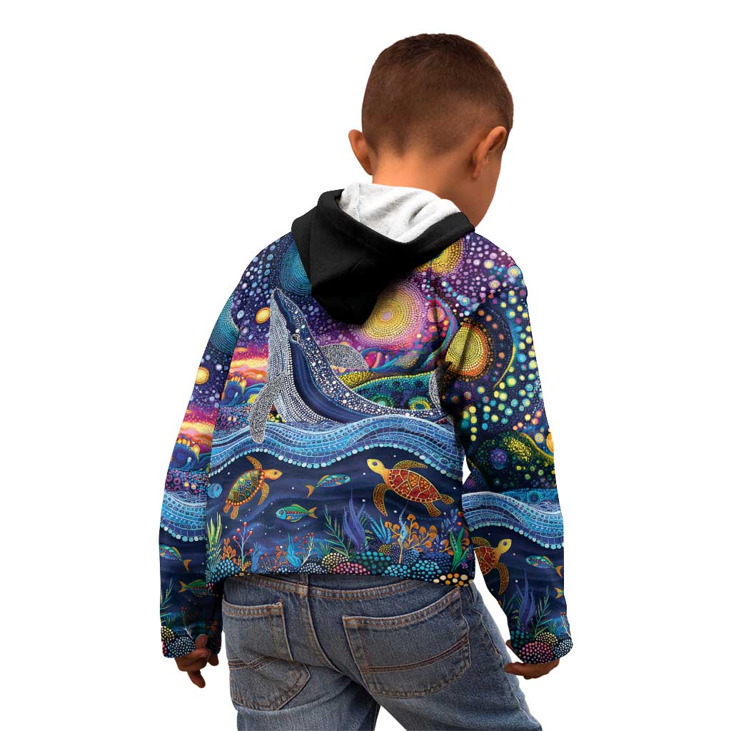 Heal Country Heal Our Nation Aboriginal Dreamtime Kid Hoodie - Vibe Hoodie Shop