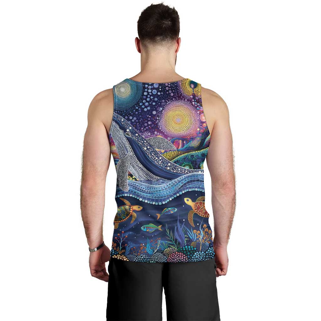 Heal Country Heal Our Nation Aboriginal Dreamtime Men Tank Top - Vibe Hoodie Shop