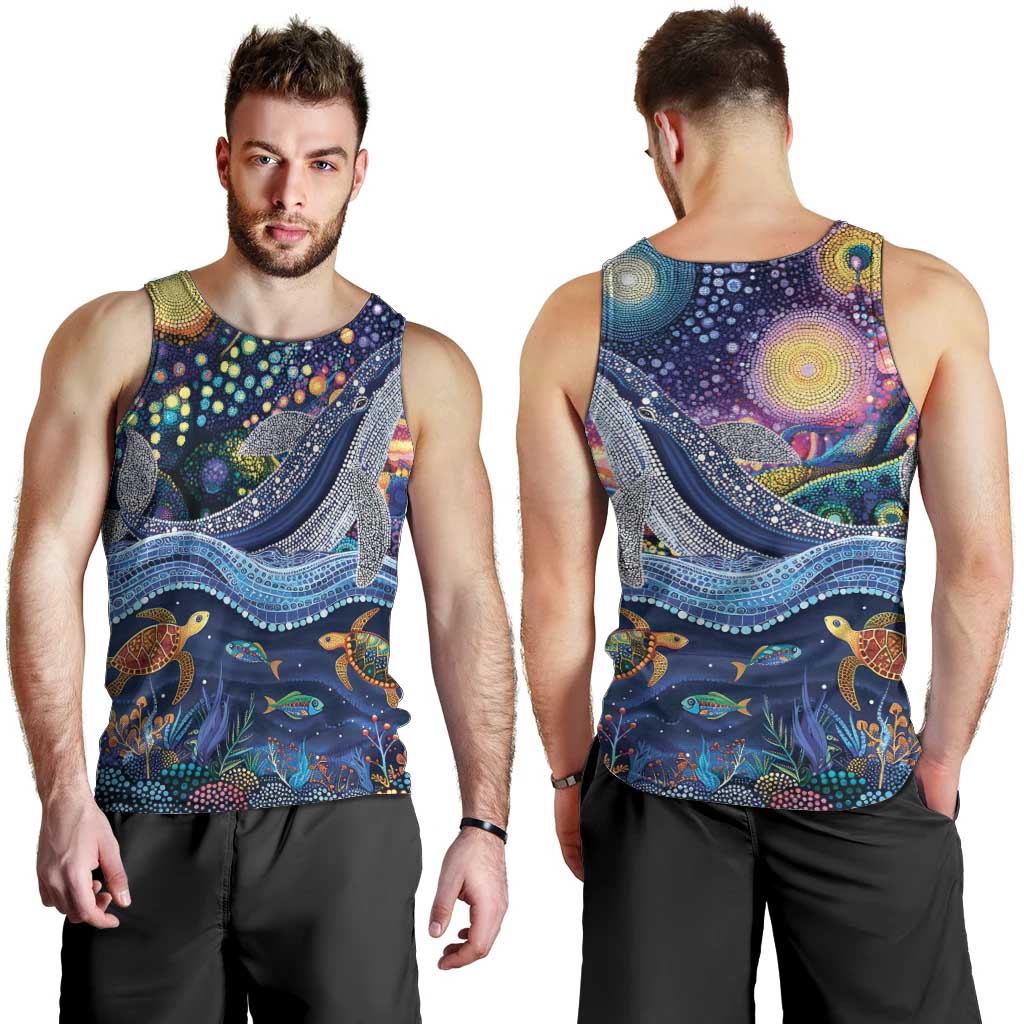 Heal Country Heal Our Nation Aboriginal Dreamtime Men Tank Top - Vibe Hoodie Shop