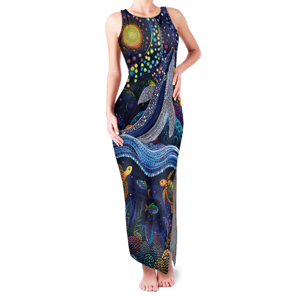 Heal Country Heal Our Nation Aboriginal Dreamtime Tank Maxi Dress