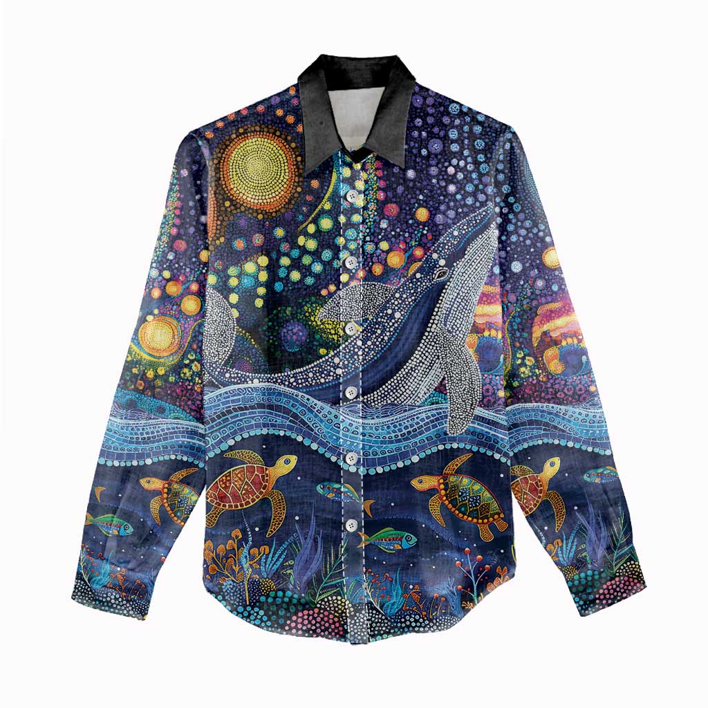 Heal Country Heal Our Nation Aboriginal Dreamtime Women Casual Shirt - Vibe Hoodie Shop