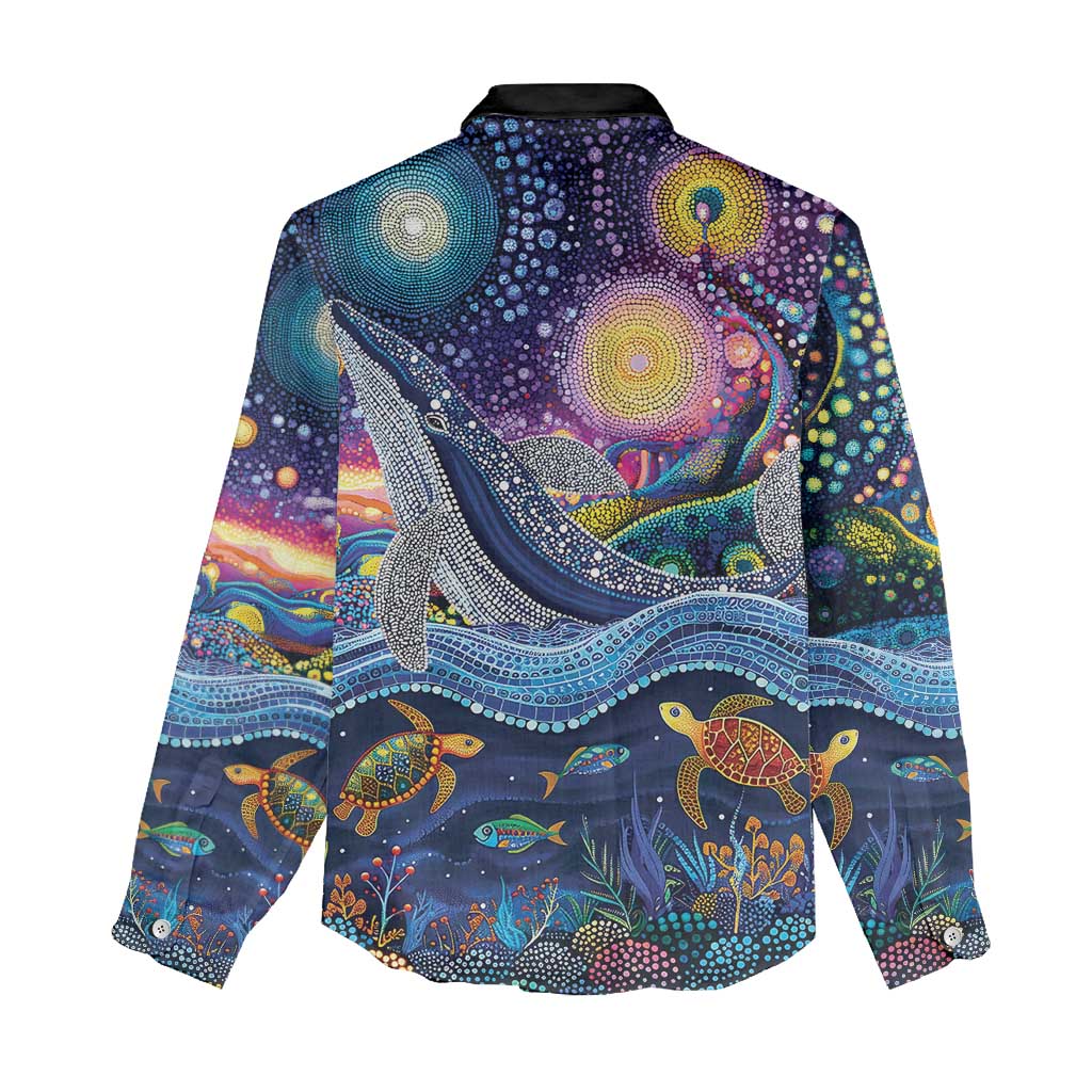 Heal Country Heal Our Nation Aboriginal Dreamtime Women Casual Shirt - Vibe Hoodie Shop