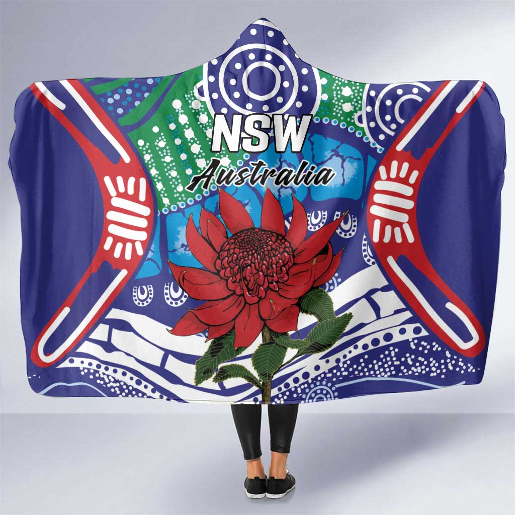 Australia New South Wales Hooded Blanket NSW Orta Recens Quam Pura Nites
