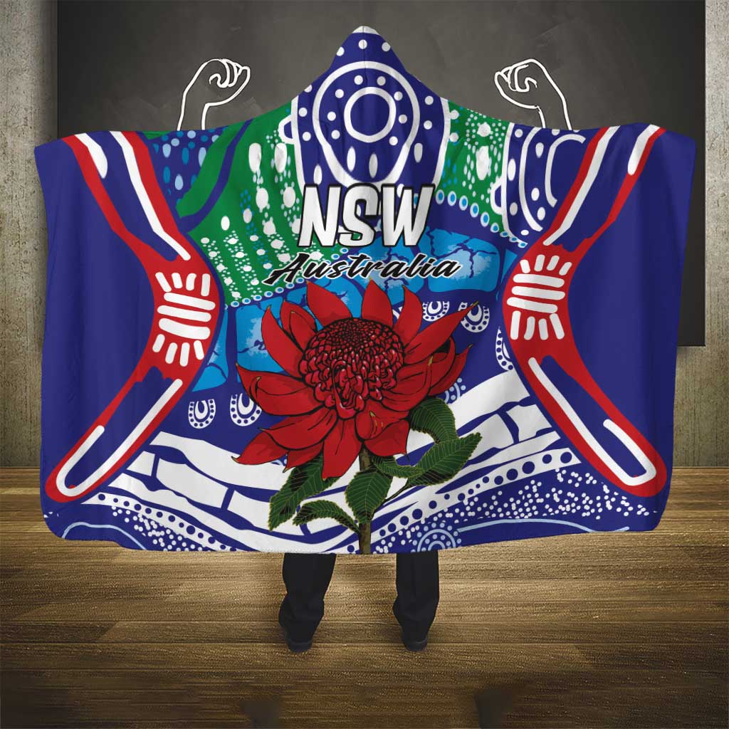 Australia New South Wales Hooded Blanket NSW Orta Recens Quam Pura Nites