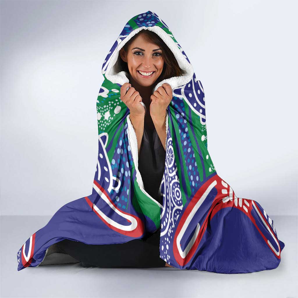 Australia New South Wales Hooded Blanket NSW Orta Recens Quam Pura Nites