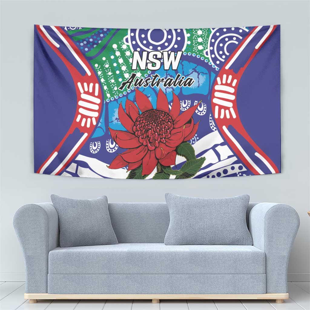 Australia New South Wales Tapestry NSW Orta Recens Quam Pura Nites - Vibe Hoodie Shop