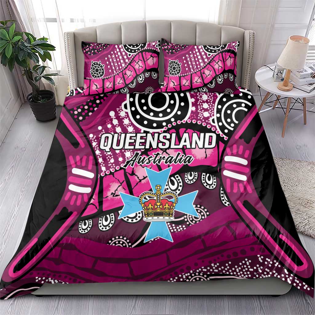 Australia Queensland Audax at Fidelis Bedding Set - Vibe Hoodie Shop