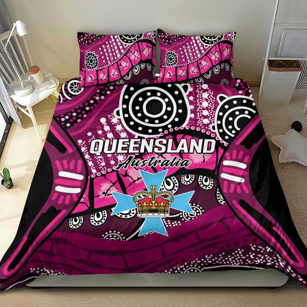 Australia Queensland Audax at Fidelis Bedding Set - Vibe Hoodie Shop
