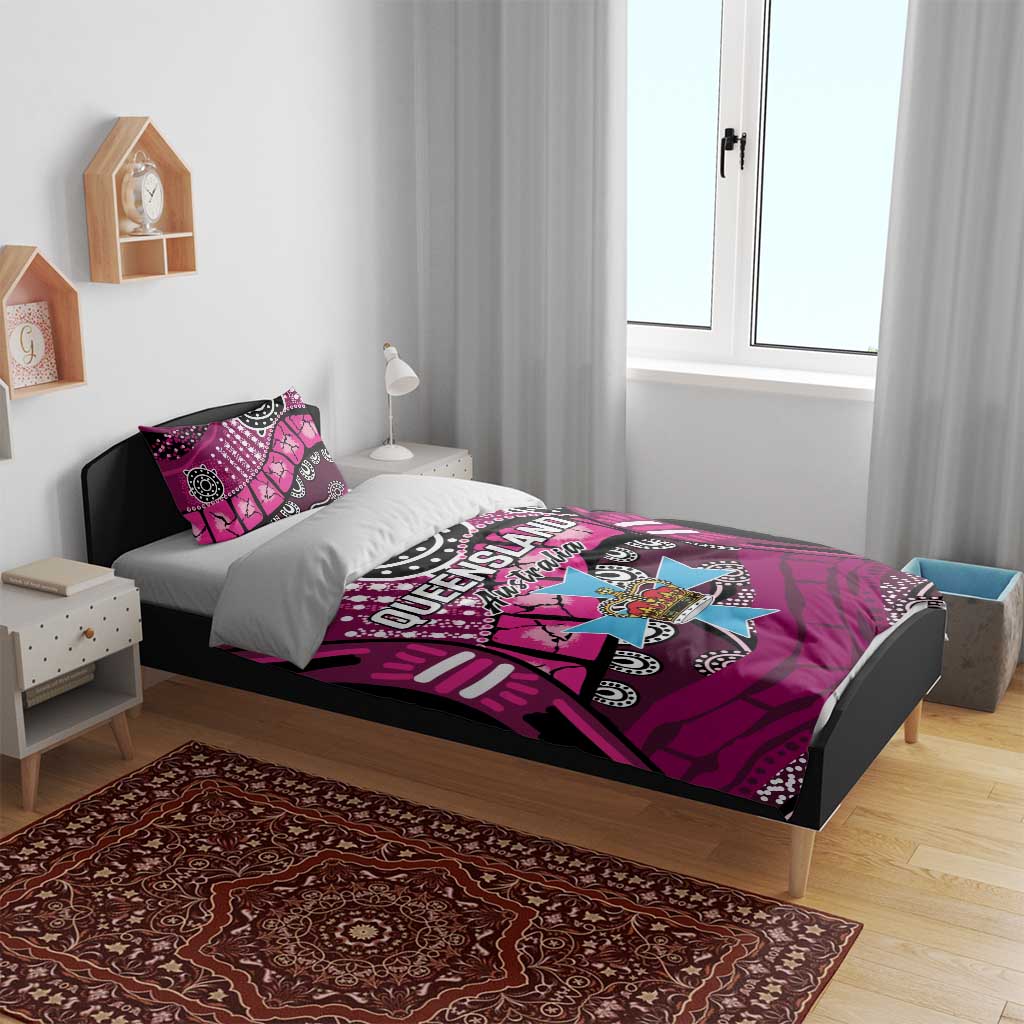 Australia Queensland Audax at Fidelis Bedding Set - Vibe Hoodie Shop