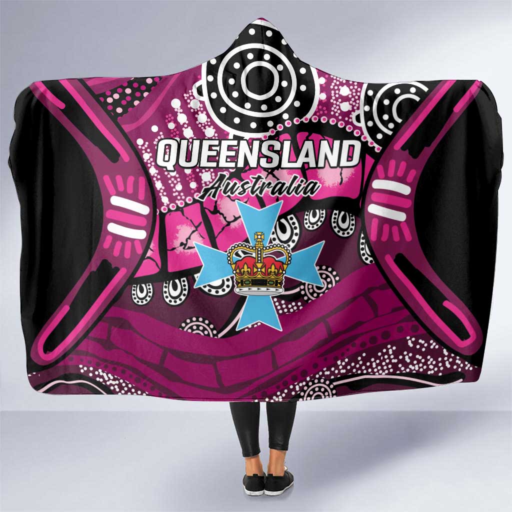Australia Queensland Audax at Fidelis Hooded Blanket