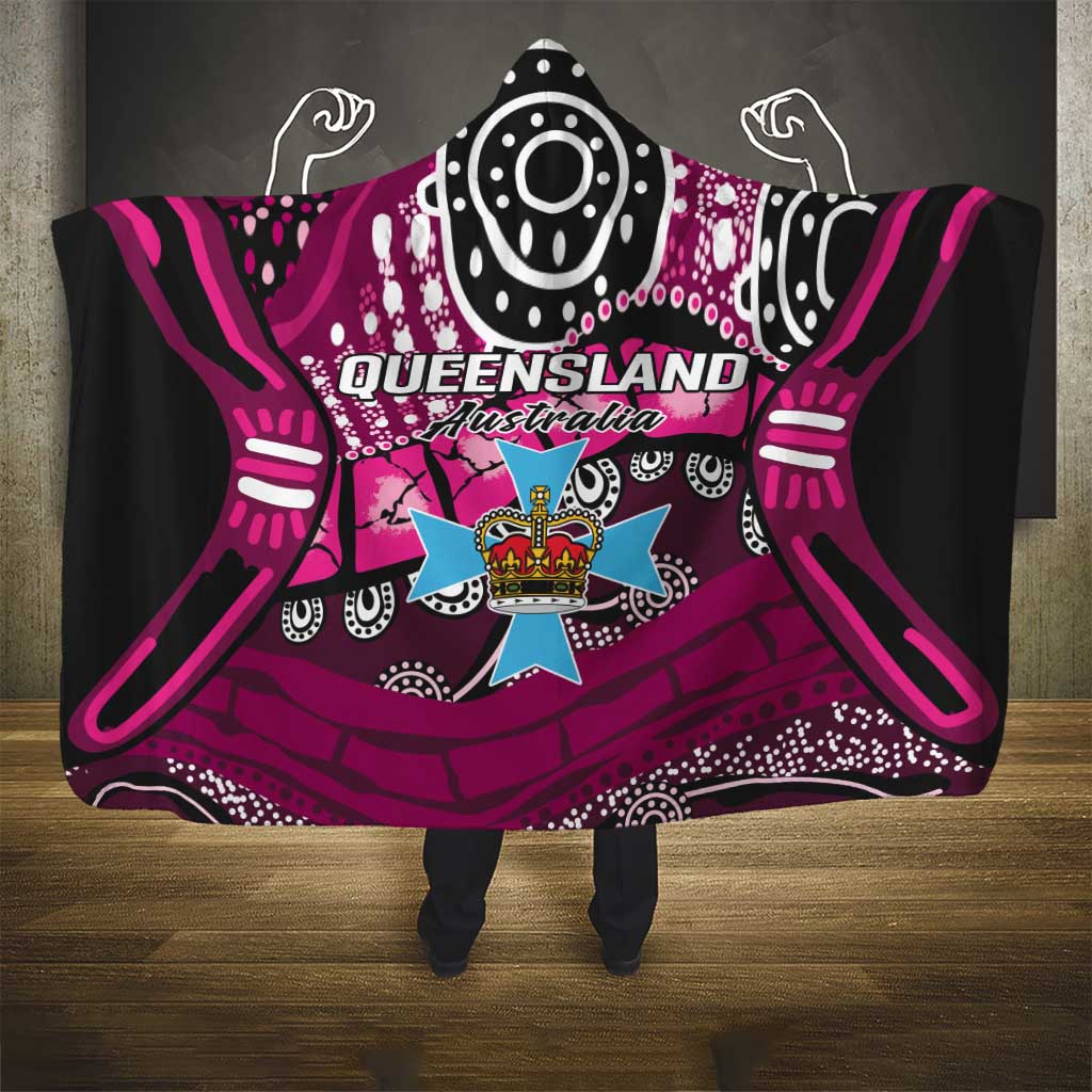 Australia Queensland Audax at Fidelis Hooded Blanket
