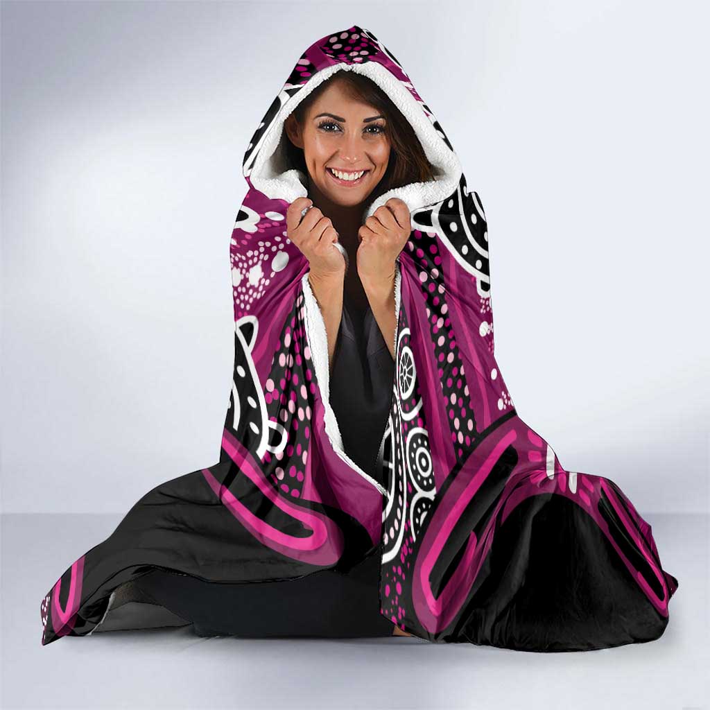 Australia Queensland Audax at Fidelis Hooded Blanket