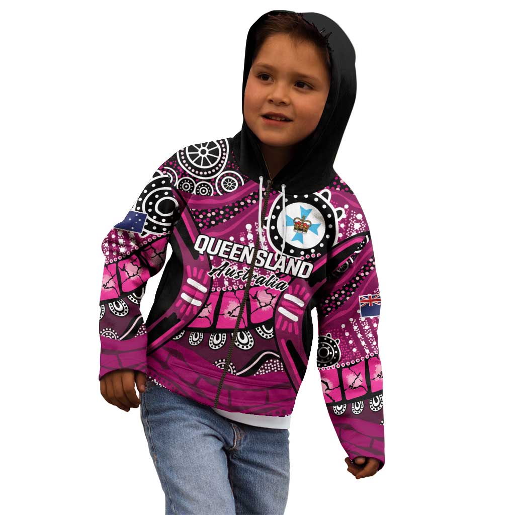 Australia Queensland Audax at Fidelis Kid Hoodie - Vibe Hoodie Shop