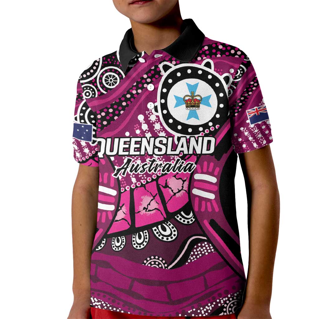 Australia Queensland Audax at Fidelis Kid Polo Shirt - Vibe Hoodie Shop